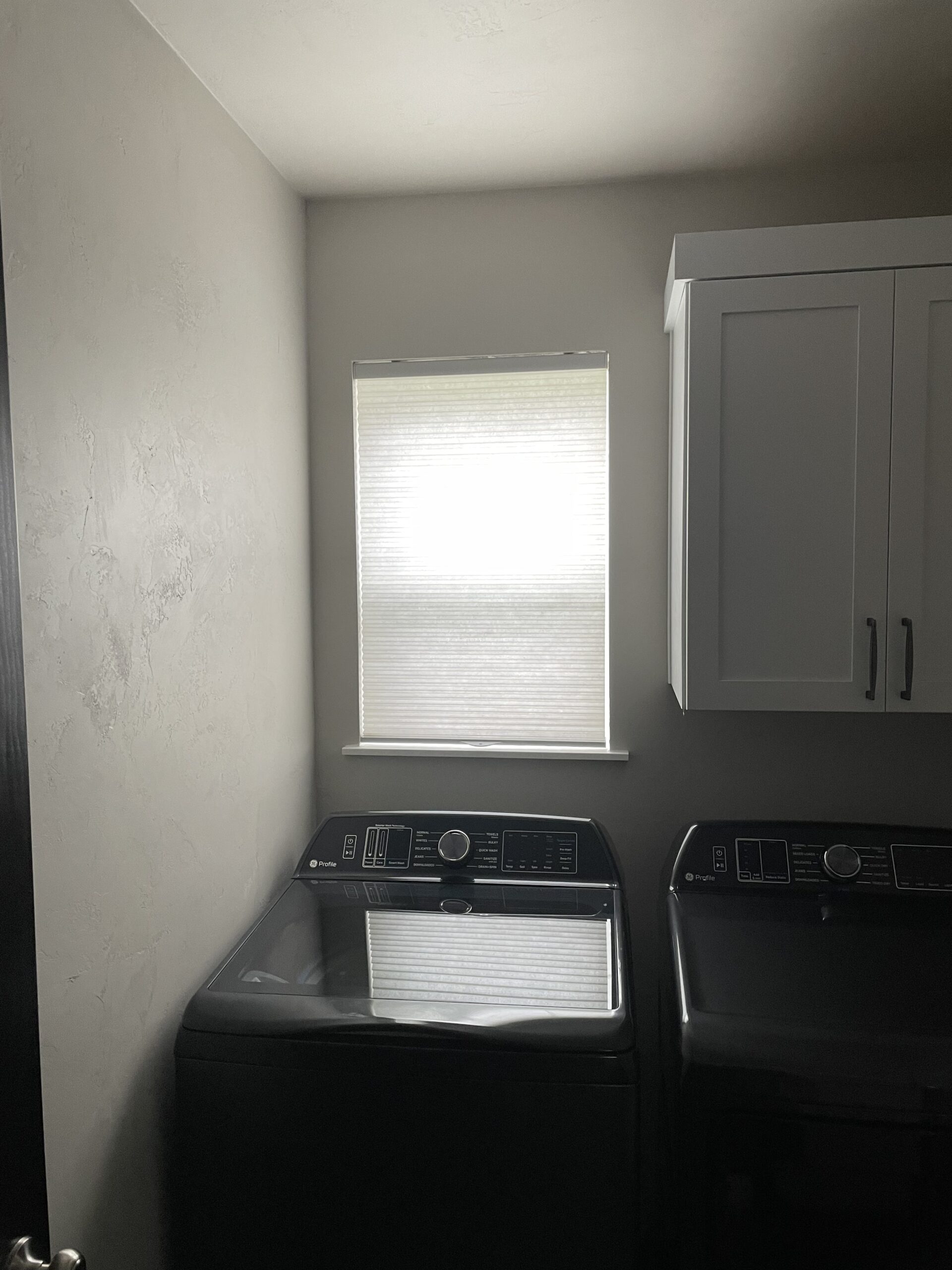 Custom residential treatment showing a clean fitted look at the window